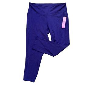 NWT VOGO Plum Leggings W/ Pockets Size 1X